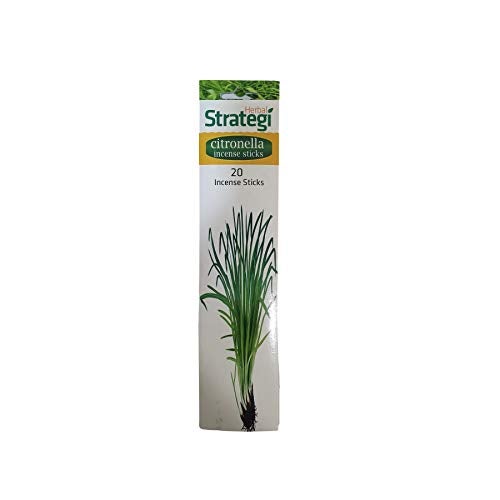 Herbal Strategi Herbal Strategi Citronella Aromatic Incense Sticks 20 pcs Pack of 6 - Image 1