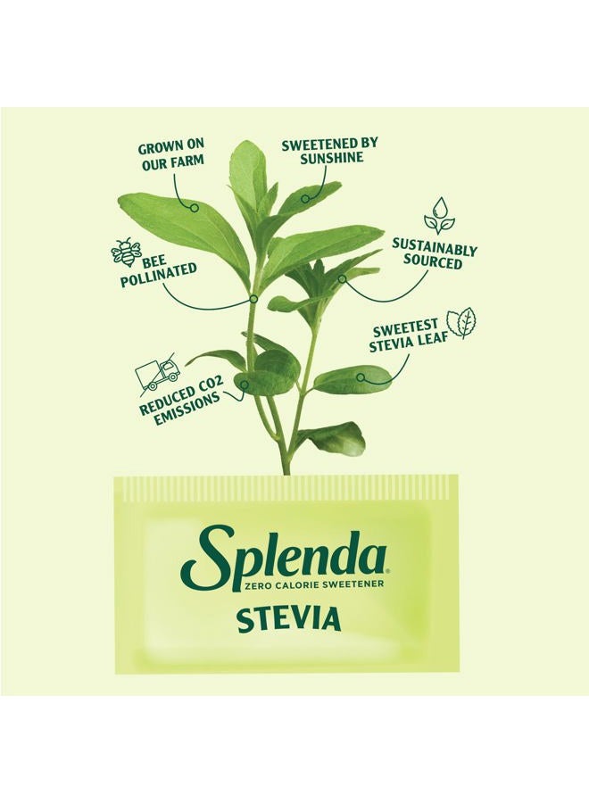 SPLENDA Stevia Zero Calorie Sweetener, Sugar Substitute Packets, 400 Count (Pack of 1) - Image 4