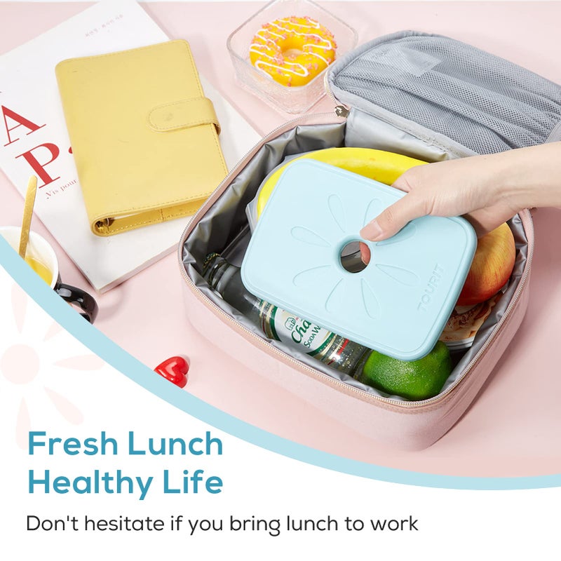 TOURIT Ice Packs for Lunch Boxes/Bags and Coolers, Lunch Box Cooler Ice Packs Reusable, Slim and Long Lasting Cool Pack for Work, Picnic or Camping - Image 4