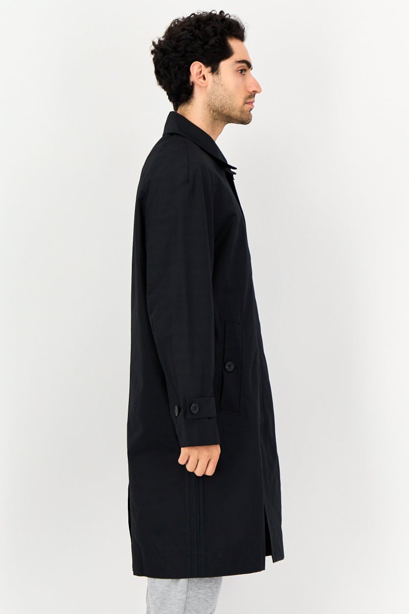 adidas Originals Men Sportswear Fit Long Sleeve Outdoor Jacket, Black - Image 2