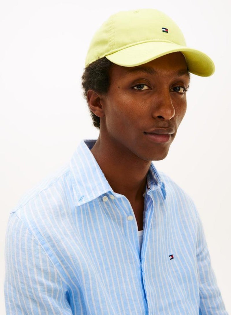 TOMMY HILFIGER Hilfiger Flag Embroidery Baseball Cap - Image 5