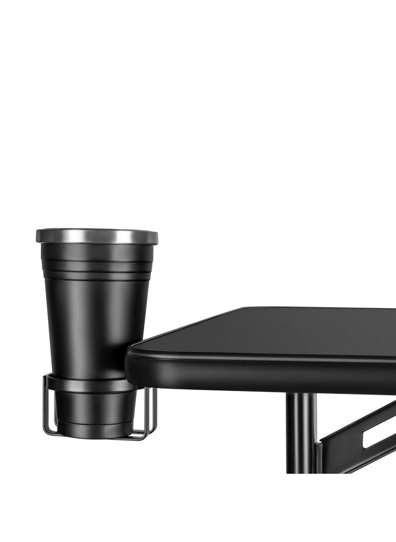 Skilltech - SH BLD02 126 Cyberwarrior Gaming Desk with Full RGB Lighting, Touch Control Panel, Adjustable Light Modes, and Durable PVC Veneer – Immersive LED Gamer Workstation - Image 1