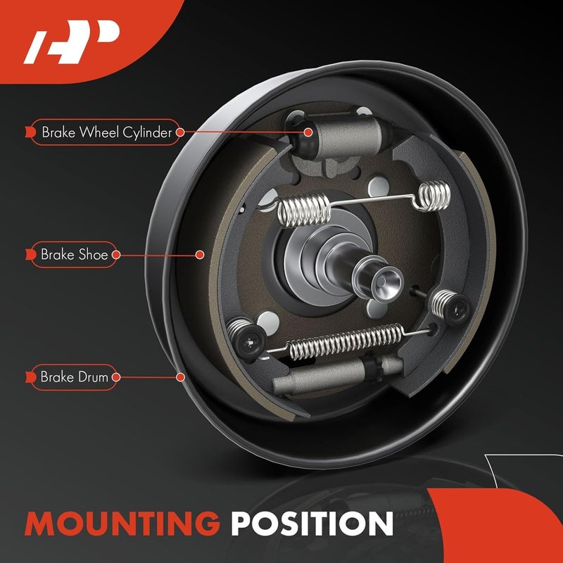 A-Premium Rear Drum Brake Wheel Cylinder Set for Nissan - Image 2