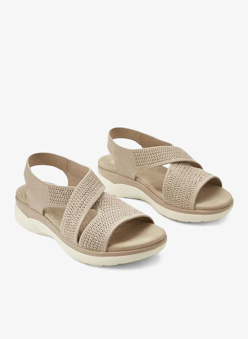 لو كونفورت Women Flatform Heel Sandals