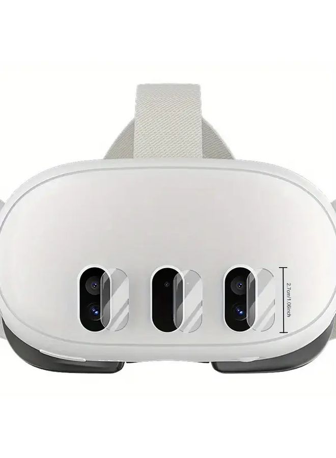 Transparent Matte Quest 3 Lens Protective Film Hard Glass VR Virtual Reality Accessory Protective Case - Image 3