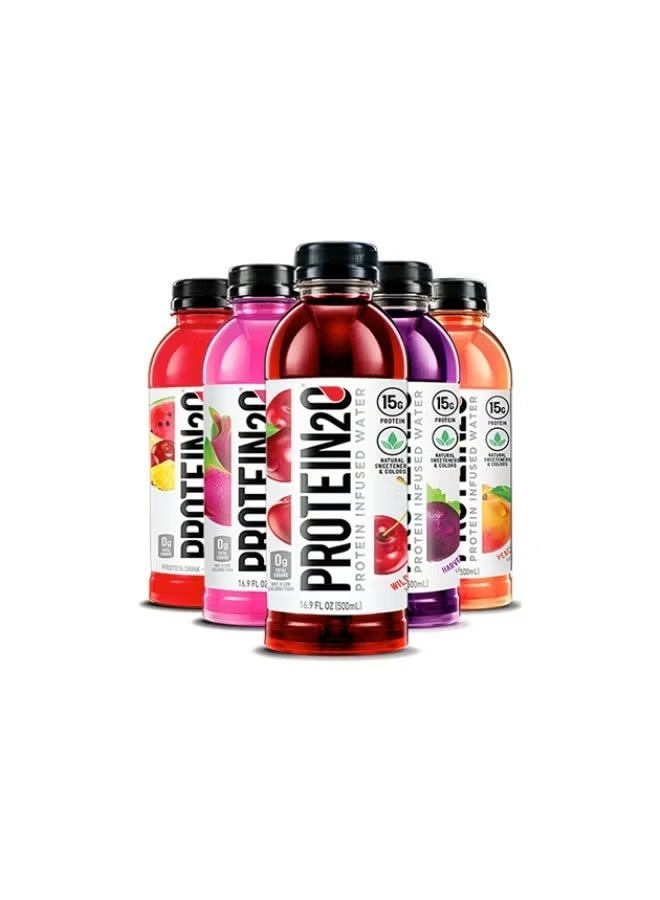 PROTEIN20 Protein2o Infused Water Harvest Grape 500ml – Pack of 12 - Image 2