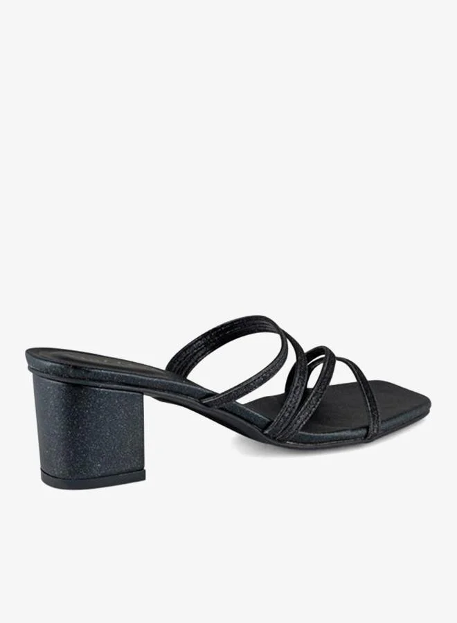 Vincci Women Multi Strap Mid Heel Sandals