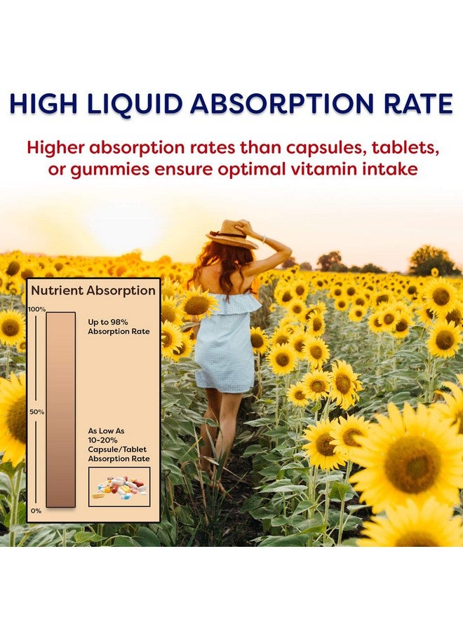 ويلجينيكس Wellgenix Sea Essentials Vital Nutrients - سائل الكالسيوم المرجاني متعدد الفيتامينات - مكمل غذائي يومي للبالغين والأطفال - مشروب معدني مغذي من نباتات البحر - بنكهة التوت البحري 32 أونصة (3) - Image 5