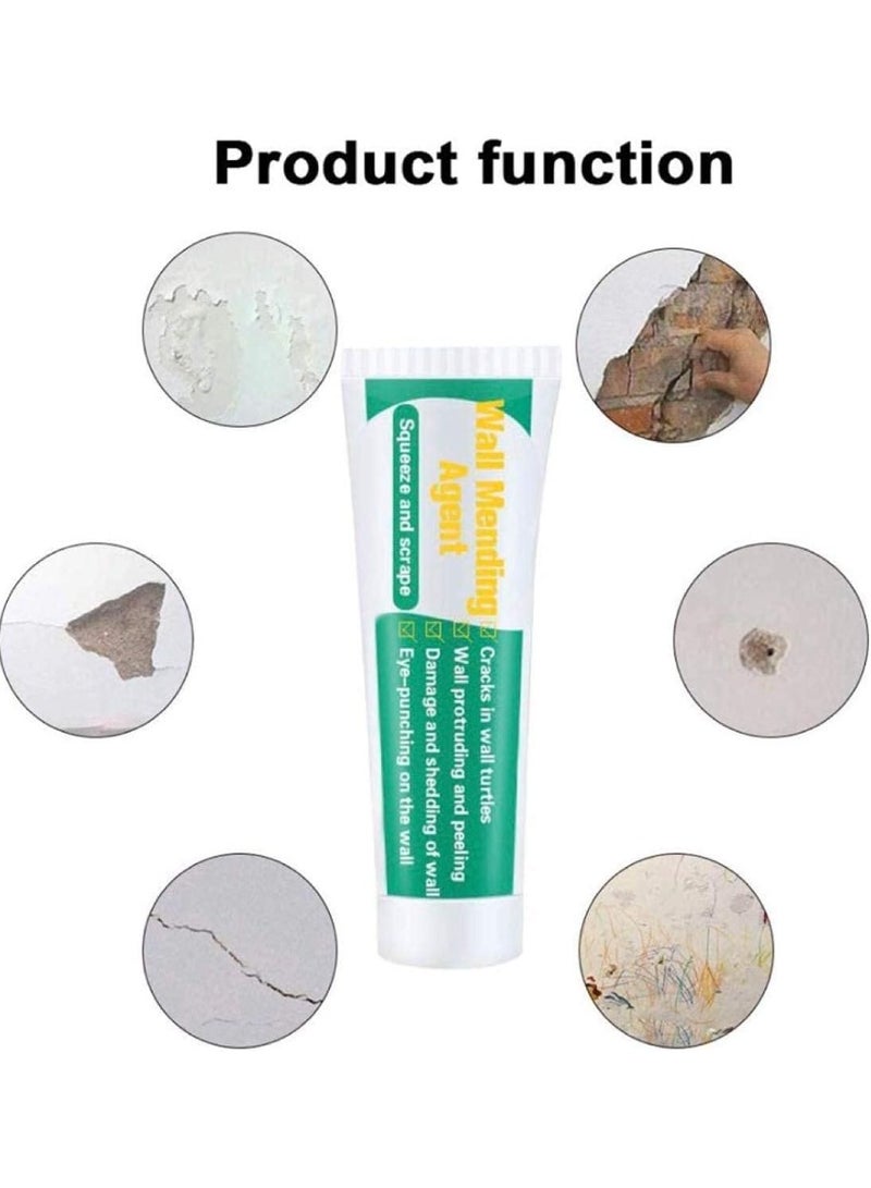 جدار إصلاح وكيل جدار الكراك إصلاح كريم جدار إصلاح كولك ختم حفرة مكسورة ملء 100G - Image 2