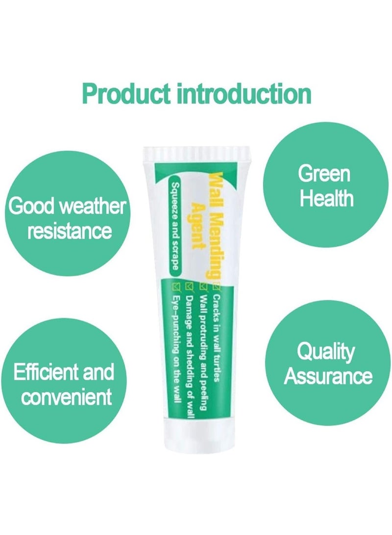 جدار إصلاح وكيل جدار الكراك إصلاح كريم جدار إصلاح كولك ختم حفرة مكسورة ملء 100G - Image 3