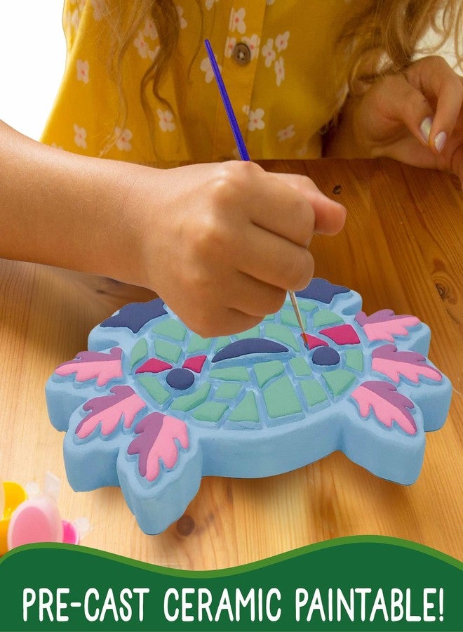 Creative Roots Axolotl Stepping Stone Kit, 7 x 1 x 4.7 Inches, Ceramic, Acrylic Paint, For Kids, Unisex, All Seasons, Traditional Style, Non-Foldable - Image 2