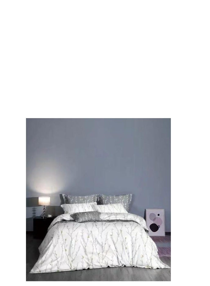 Pure cotton Comforter 6pcs set, Duvet Insert, Soft and warm   for All Season