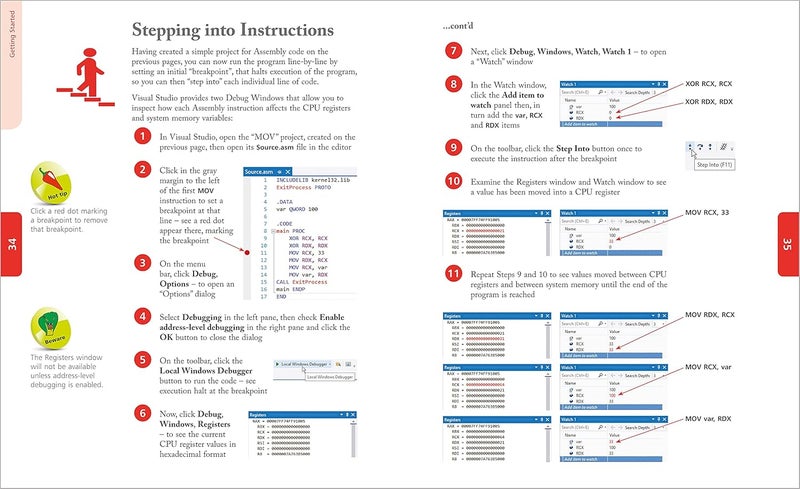 Assembly x64 Programming in easy steps: - Image 4