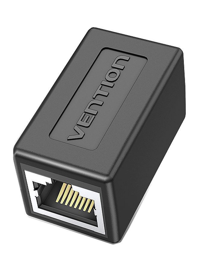 NIBEMINENT 5-Piece Cat.6 FTP Keystone Jack Coupler Black  - Image 2