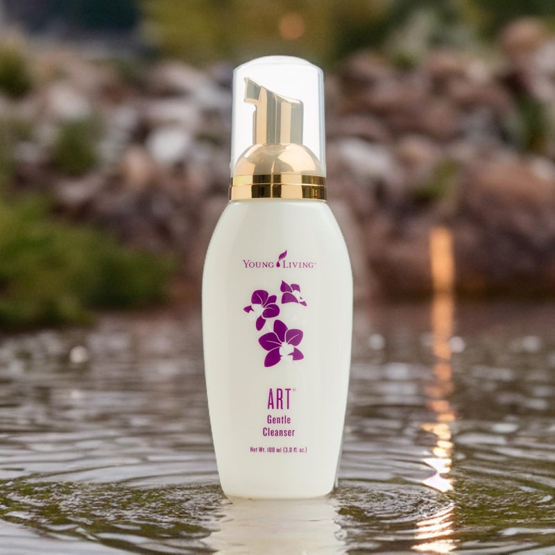 Young Living ART Gentle Cleanser - Skin-Loving Face Wash for a Radiant Glow - Moisturizing & Natural Moisture Barrier - Gentle Foaming with pH-Balanced Care - 3.0 fl oz - Image 5