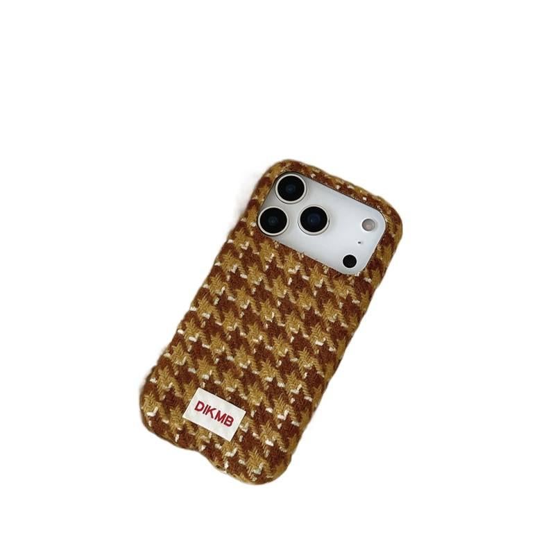 BB Fabric Protective Case for iPhone 17 / 17 Air / 17 Pro / 17 Pro Max with Shockproof and Drop Protection plus Shockproof plus Anti-Fingerprint plus Striped Pattern in Brown - Image 2