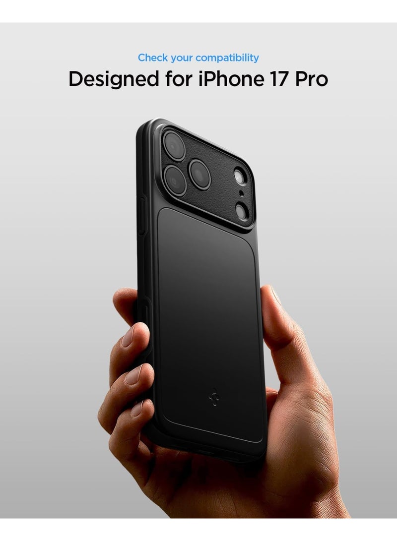 Spigen Thin Fit MagFit for iPhone 17 PRO MagSafe Case Cover - Black - Image 3