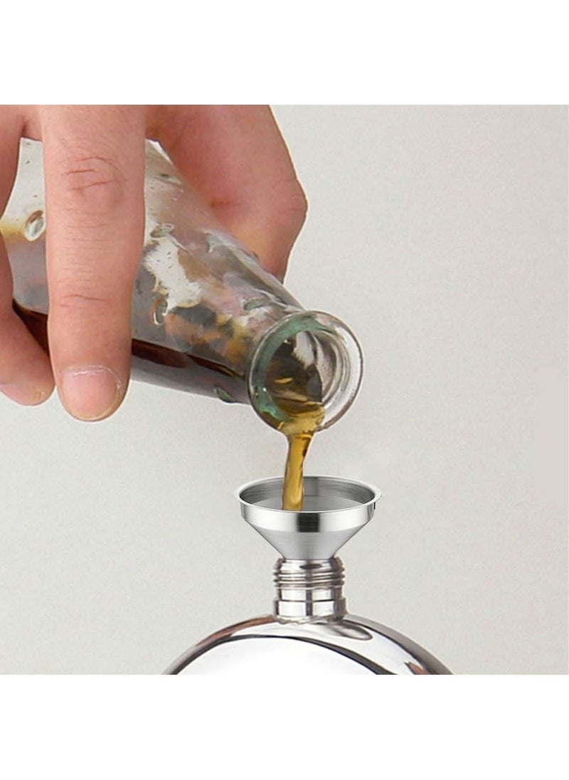 Weather Forecast - Stainless Steel 10 Pieces Mini Funnel Flask Cologne Liquor Filling Apparatus - Image 1