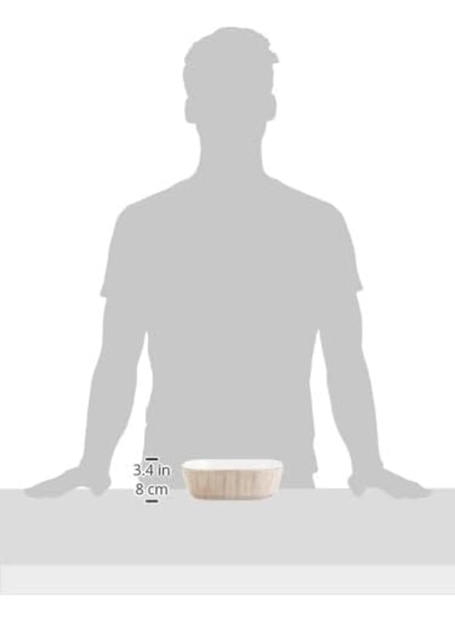 Zinnia Rosa By Zinnia Porcelain Tajin, Small, Art Folio Beige - Image 3