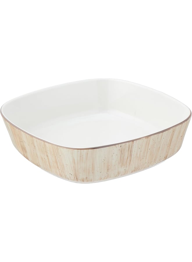 Zinnia Rosa By Zinnia Porcelain Tajin, Small, Art Folio Beige - Image 1