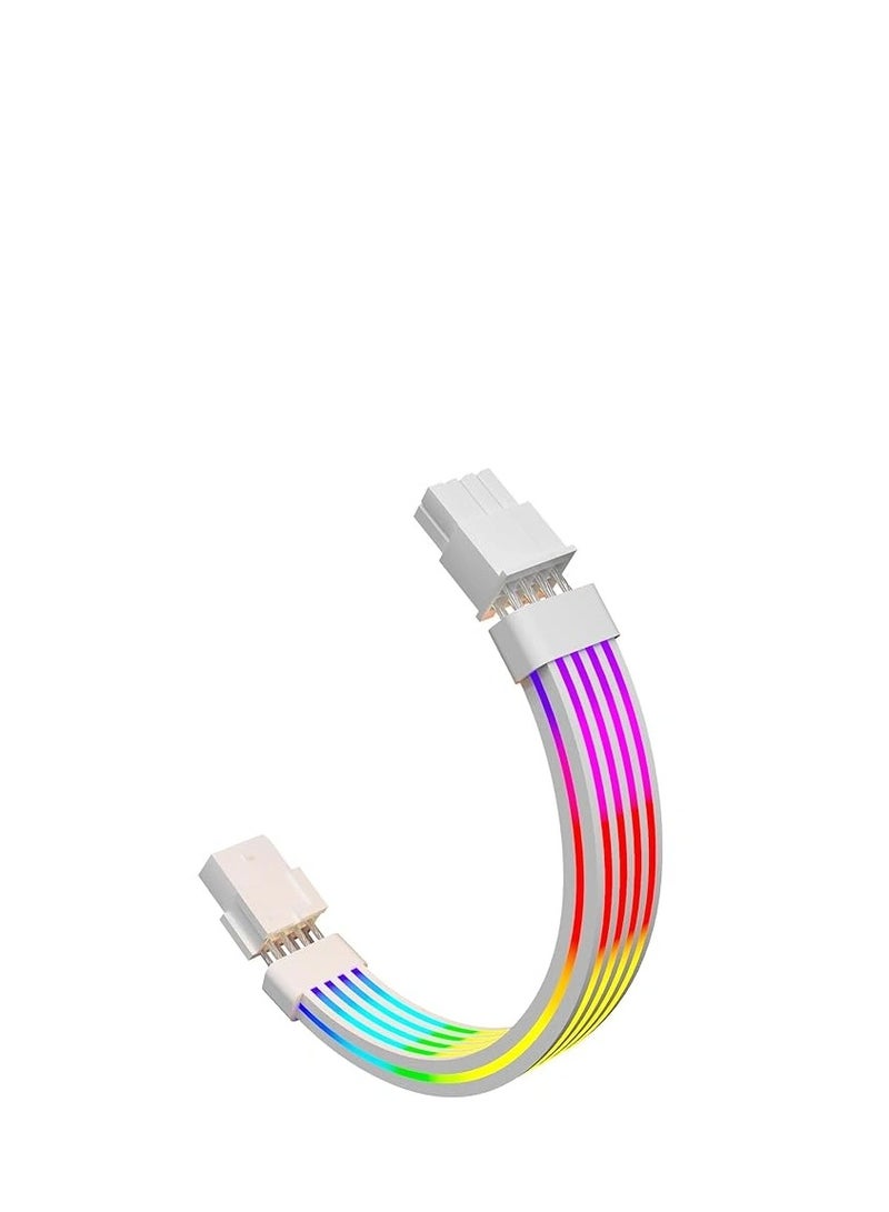 WJCOOLMAN WJ Coolman ARGB Cable Extension Kit – 24-Pin, 4+4 Pin, 6+2 Pin Connectors - Image 1