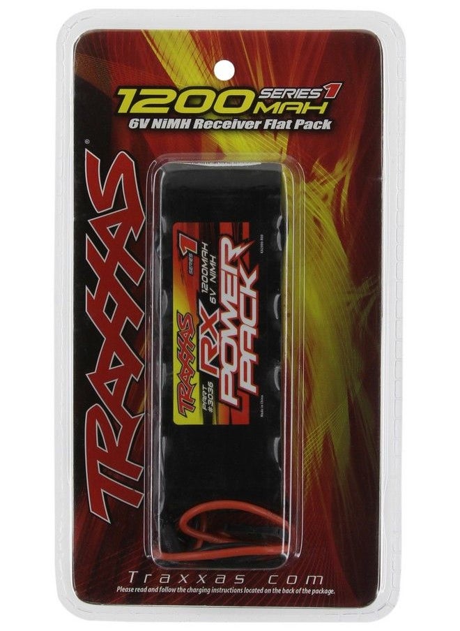 TRAXXAS بطارية 3036 Nimh 5 خلايا 6 فولت 1100 مللي أمبير في الساعة مسطحة Rx J  - Image 2