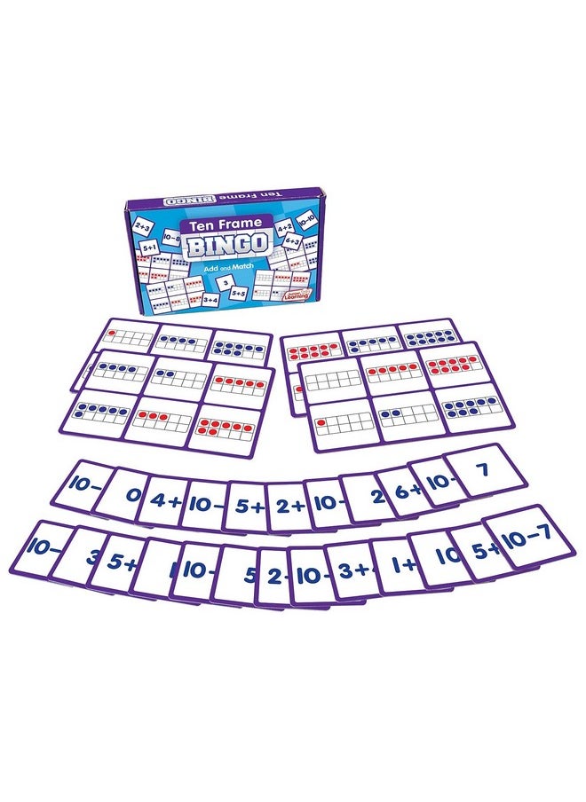 Junior Learning Junior Learning JL547 Ten Frame Bingo Medium  - Image 1