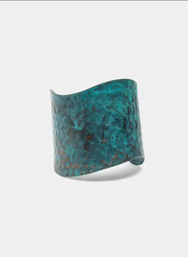 PARFOIS Wide Bracelet With Wave