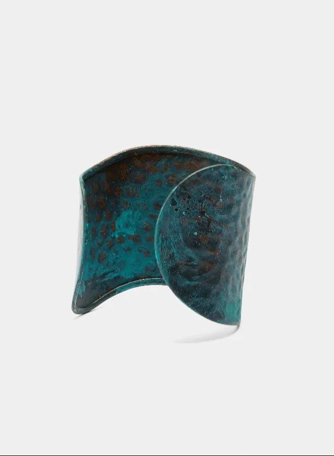 PARFOIS Wide Bracelet With Wave
