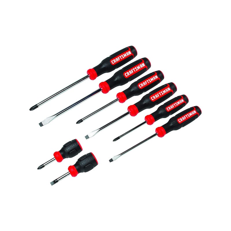 CRAFTSMAN Screwdriver Set, Bi-Material, 8 Piece Set (CMHT65075N) - Image 1