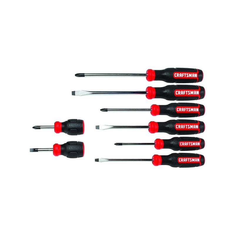 CRAFTSMAN Screwdriver Set, Bi-Material, 8 Piece Set (CMHT65075N) - Image 5