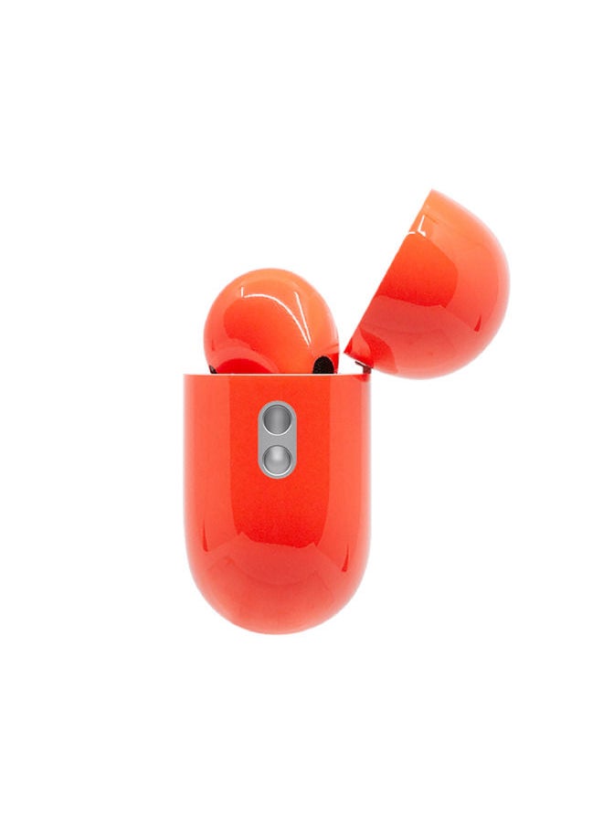 CAVIAR - Caviar Customized Apple Airpods Pro (2nd Generation) Glossy Neon Orange - Image 1