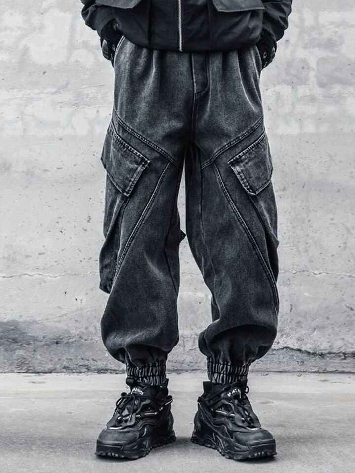 Unisex Casual Daily Denim Jeans - Image 1