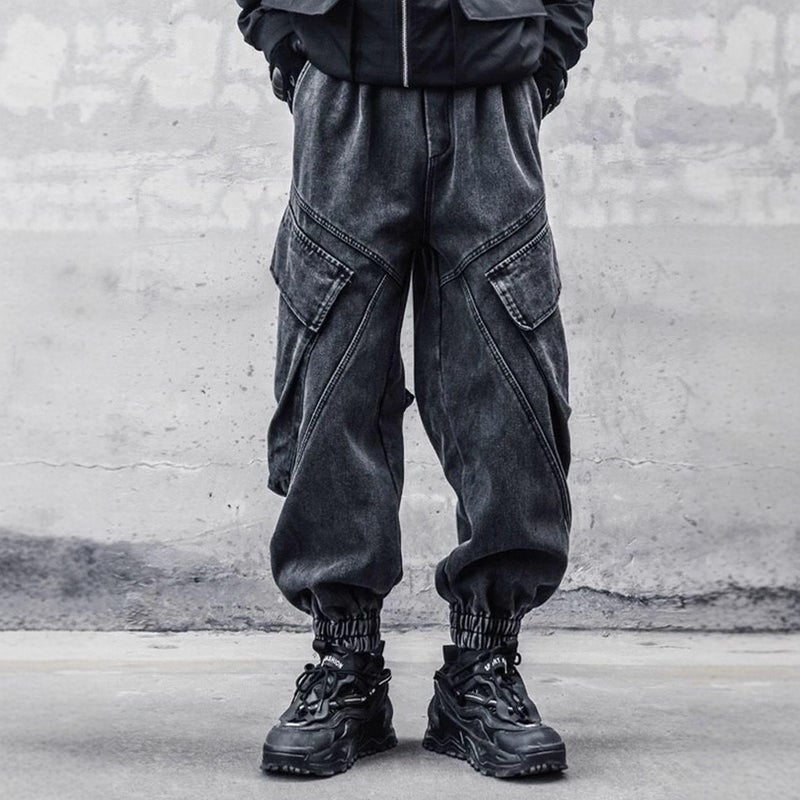 Unisex Casual Daily Denim Jeans - Image 3