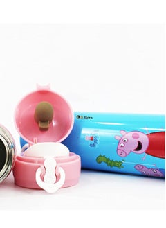 Brain Giggles Brain Giggles Stainless Steel Flask 500 ml - Peppa Blue  - Image 2