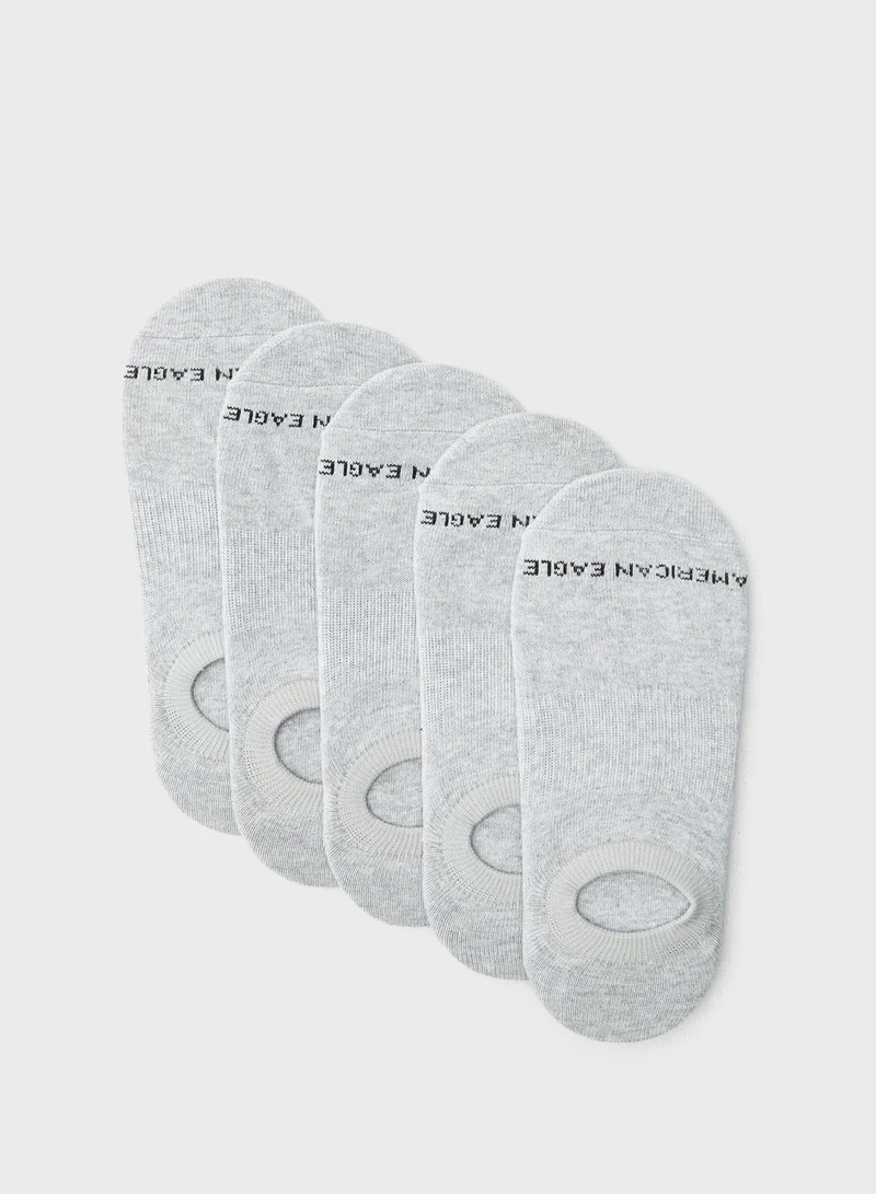 American Eagle 5 Pack No Show Socks