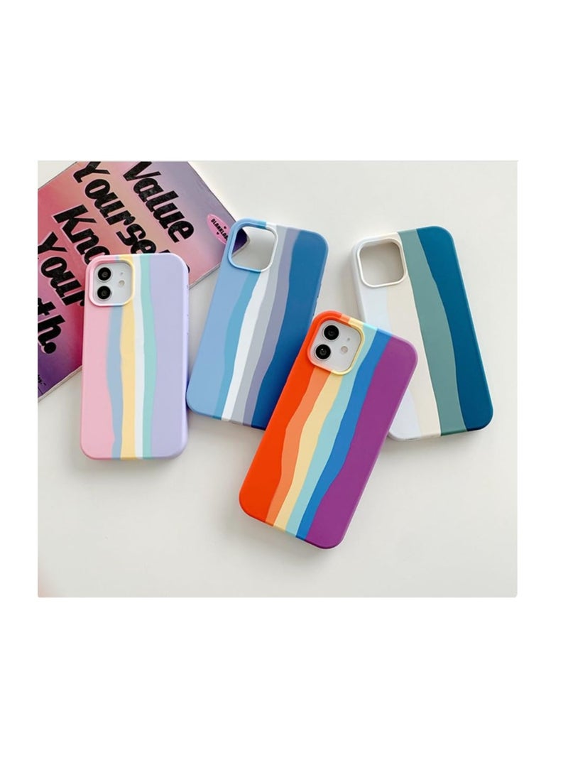 شوميرا Color Liquid Case for iPhone 11 6.1 inch Case Cover Smooth Silicone Full Protection with Elegant Look - Image 3