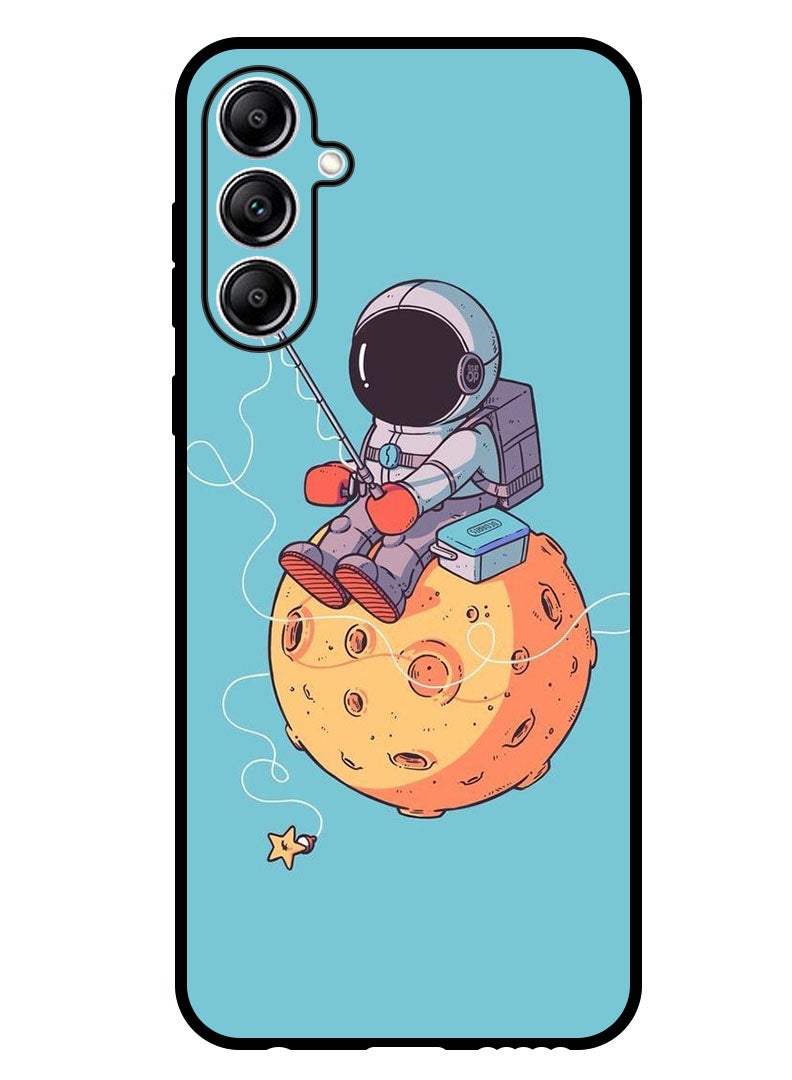 Theodor Protective Case Anti Scratch Shock Proof Bumper Cover For Samsung Galaxy M15 Astronaut Fishing - Image 1