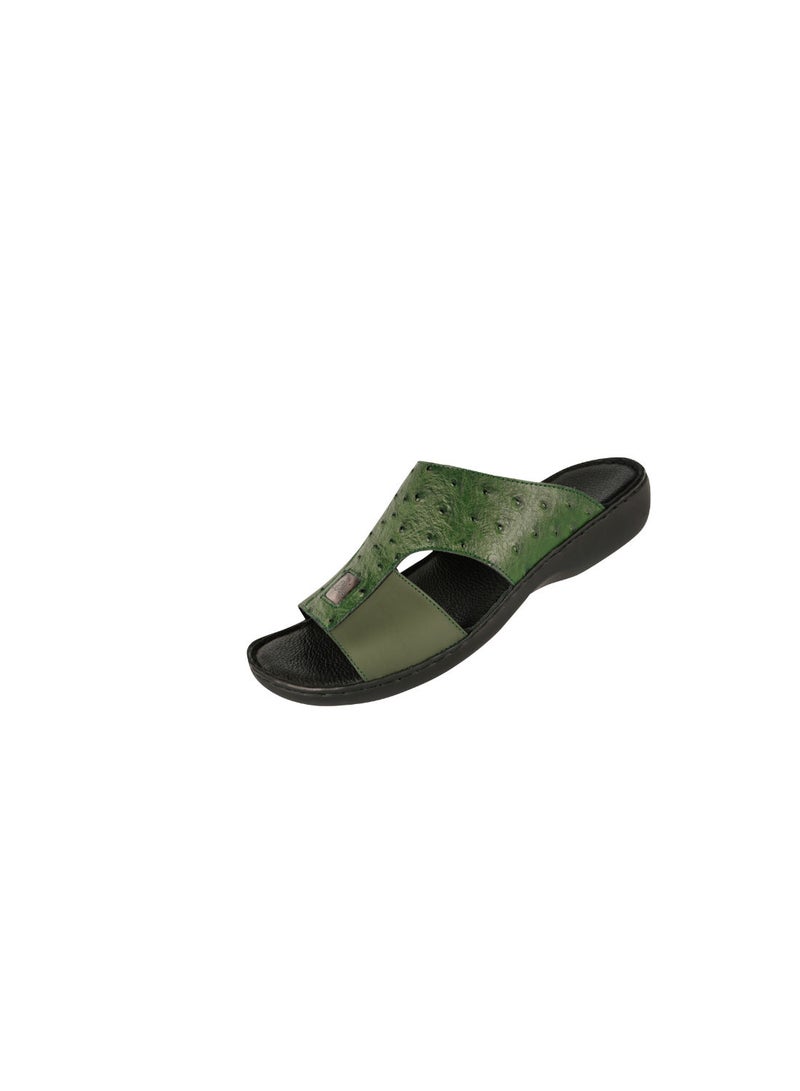 Josef Seibel 071-2016 Josef Seibel Mens Comfort Sandals Green - Image 3