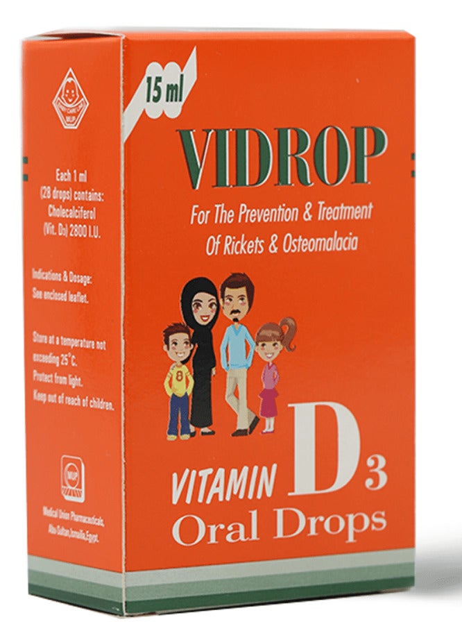 Vidrop Vidrop Vitamin D 2800 IU 15 ml Oral Drop  - Image 2