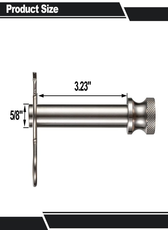 TOPSHINE Stainless Steel Trailer Hitch Pin and Clip, 5/8 Inch Diameter, Fits 2"&2.5" Receiver (1 Pack) - Image 3