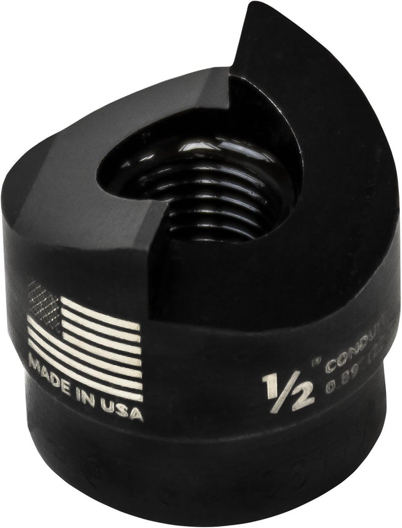 Greenlee 721-1/2 PUNCH,RD-.500 CONDUIT (22,5MM), Black - Image 2