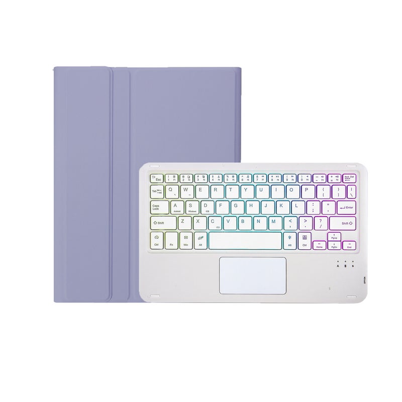 For Ipad10.9 Bluetooth Keyboard Case 10.2/10.5 Gradient Backlit Touch Keyboard 9.7 Tablet Case - Image 3