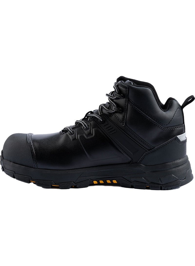 JCB Chukka 5" Safety Shoes for Men JCB-006B | Alloy Toe – Waterproof, Oil, Heat & Slip Resistant, ASTM F2413-18 Certified, EH – Black - Image 2