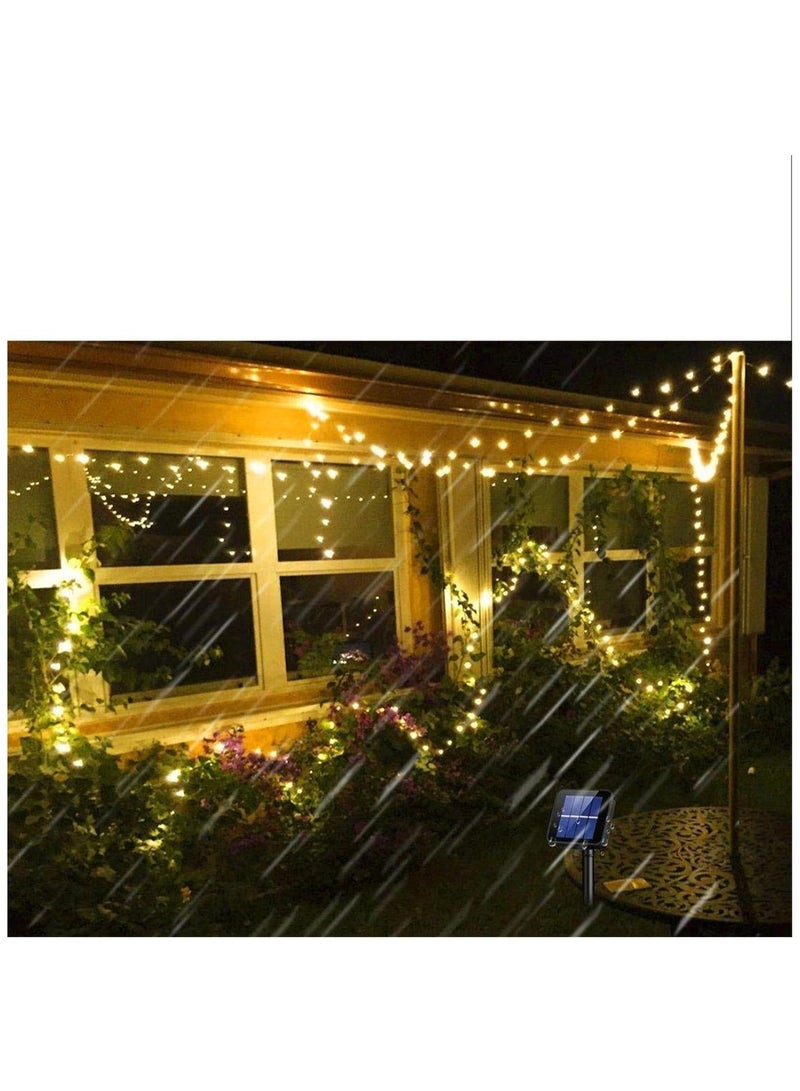 NANAO Solar String Lights 72FT 200 LED Solar Fairy Lights with 8 Lighting Modes for Outdoor Garden Patio Bedroom Waterproof (Warm White) - Image 5