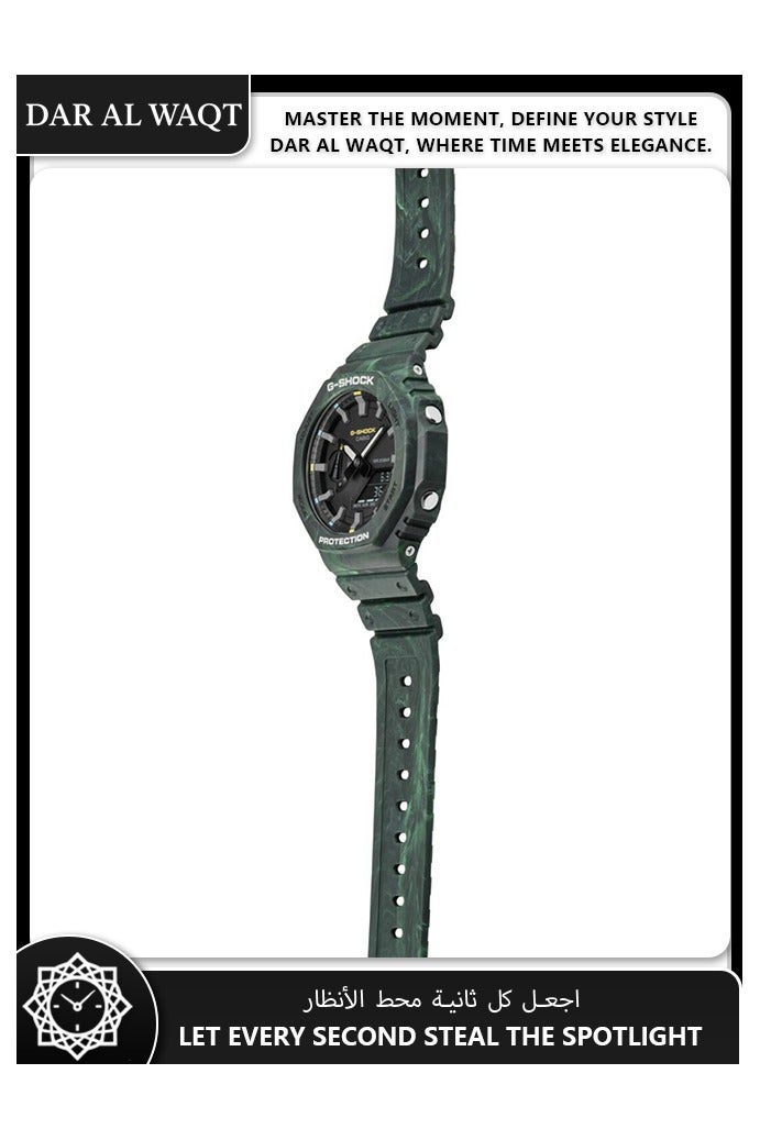 CASIO GA-2100FR-3A Forest Green Ultra-Thin Outdoor Sports Watch with Style and Functionality - Image 3