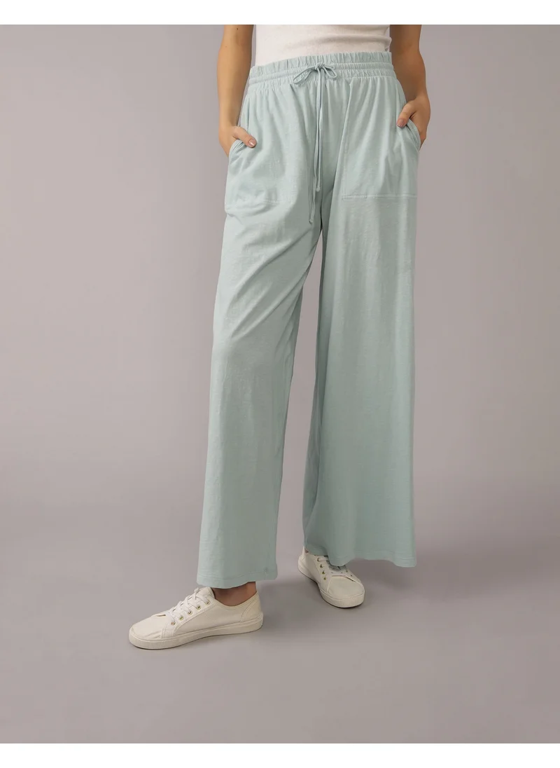 امريكان ايجل AE Sunchaser Knit High-Waisted Pant