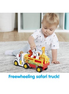 Kidoozie Kidoozie Animal Adventure Truck, Makes Animal Sounds, Includes 4 Poseable Animals, Promotes Language Skills, for Children 12 Months and up  - Image 3