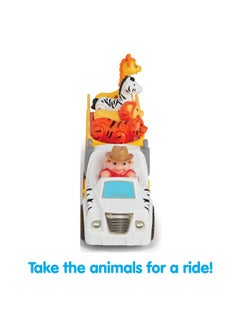 Kidoozie Kidoozie Animal Adventure Truck, Makes Animal Sounds, Includes 4 Poseable Animals, Promotes Language Skills, for Children 12 Months and up  - Image 2