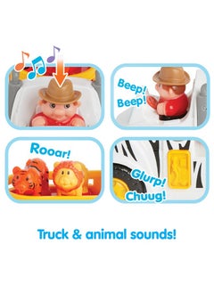 Kidoozie Kidoozie Animal Adventure Truck, Makes Animal Sounds, Includes 4 Poseable Animals, Promotes Language Skills, for Children 12 Months and up  - Image 5